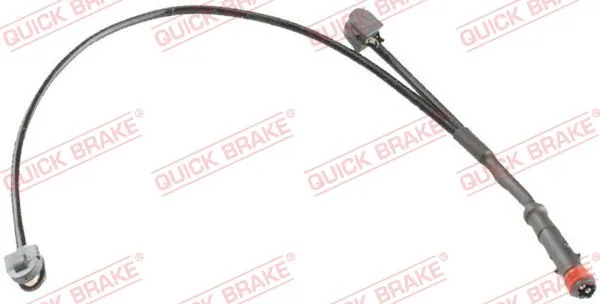 Warning Contact, brake pad wear